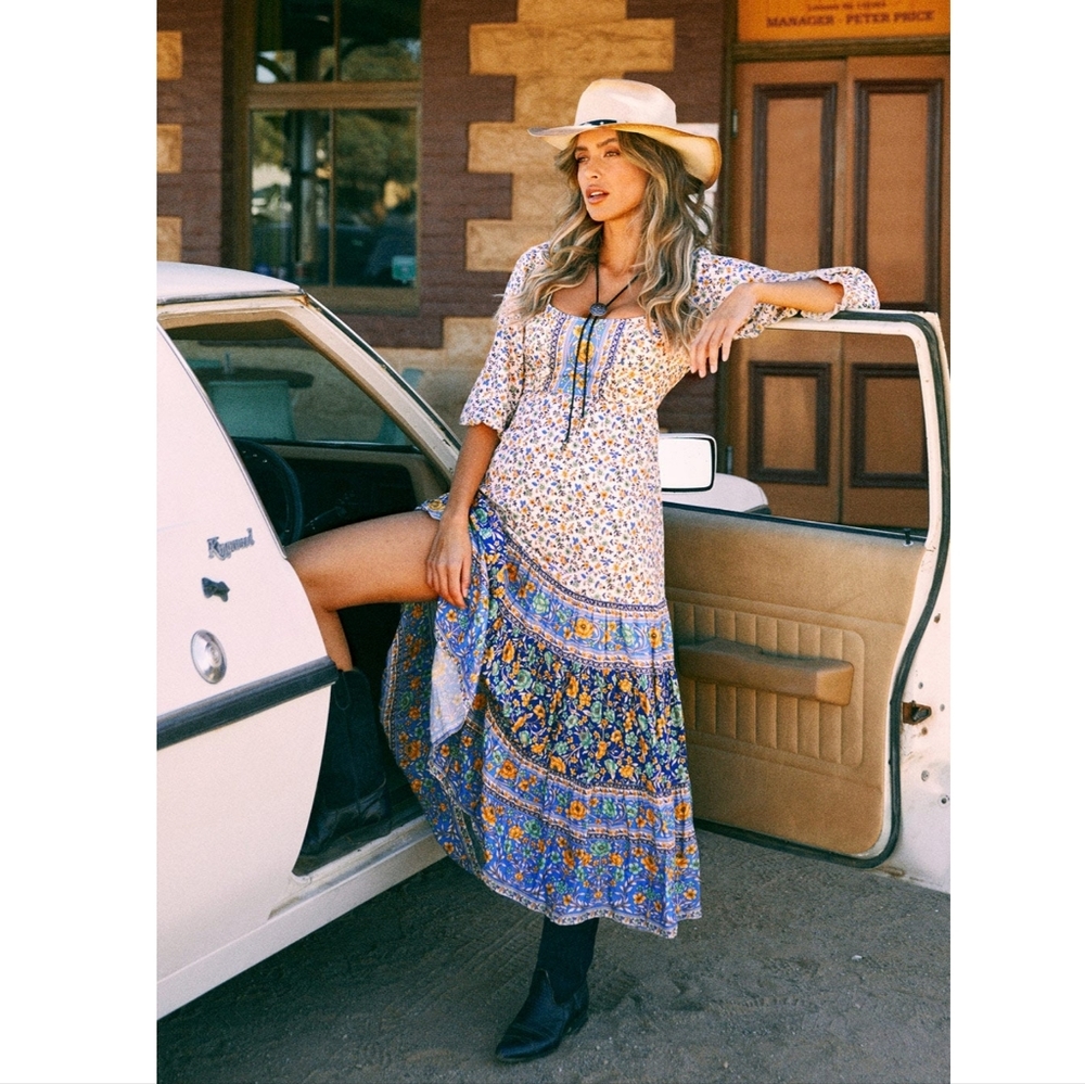 Arnhem Phoebe Midi Dress ~ Nightfall